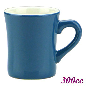 300cc Coffee Mug - Dark Cerulean Color (HG0725DC)