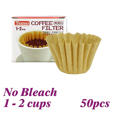 K01 No Bleach Coffee Filter Paper - 50pcs./box (HG3253)