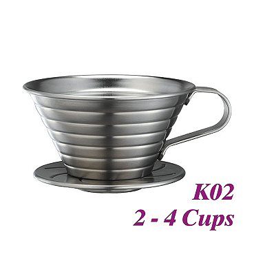 K02 Stainless Steel Coffee Dripper (HG5050)